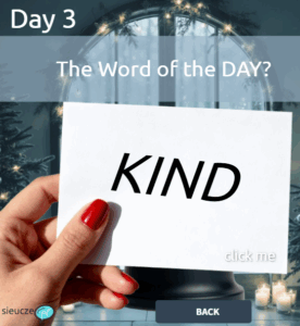 interaktywny kalendarz adwentowy do nauki angielskiego