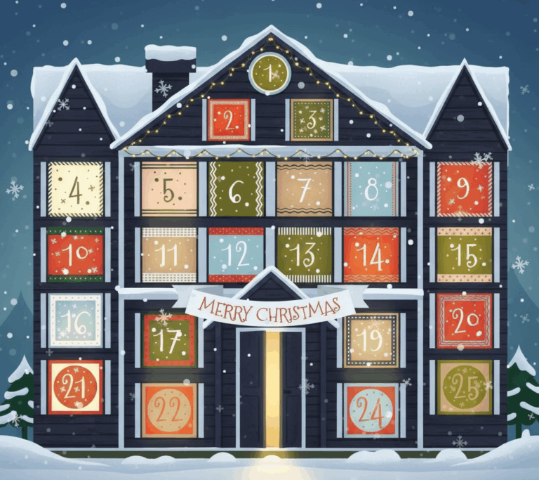 interaktywny kalendarz adwentowy do nauki angielskiego