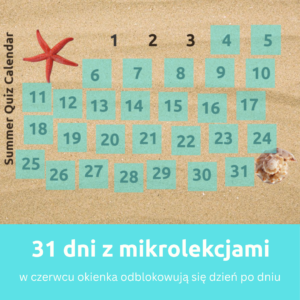 Summer Calendar – wakacyjny kurs angielskiego (self‑study, B1-B2+)